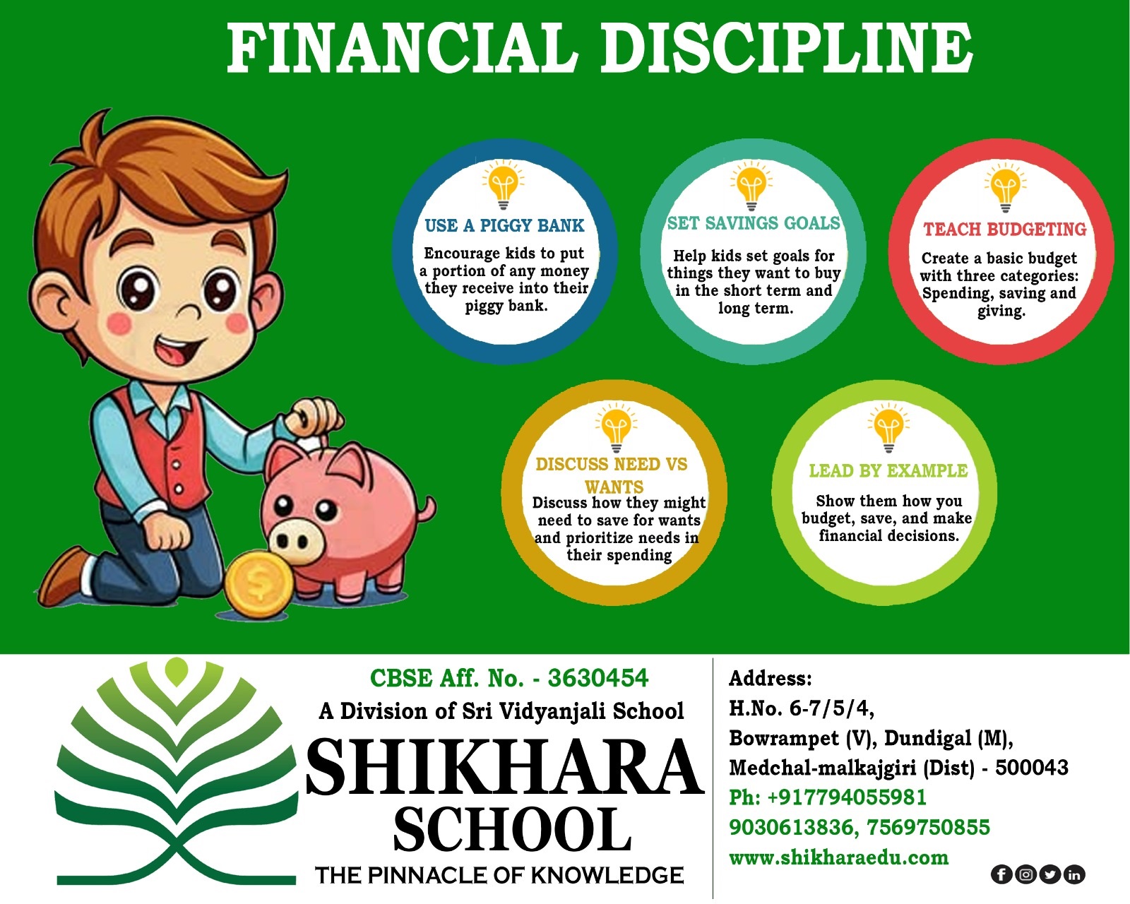 shikhara school bowrampet admissions