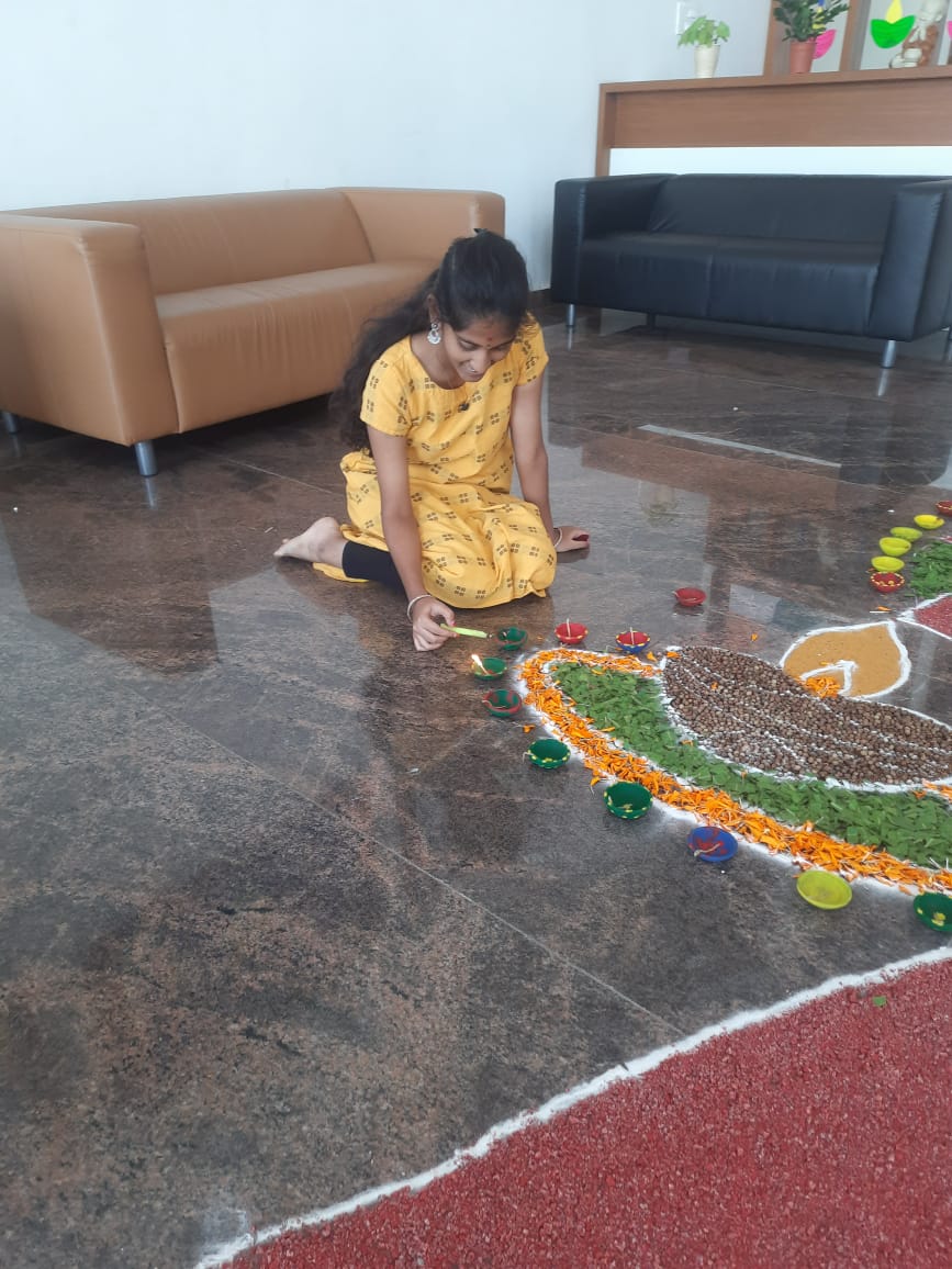 shikhara school bowrampet Diwali Celebrations