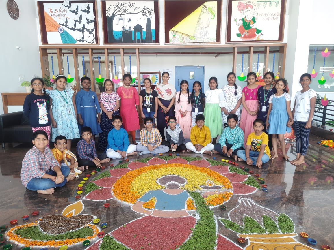 shikhara school bowrampet Diwali Celebrations