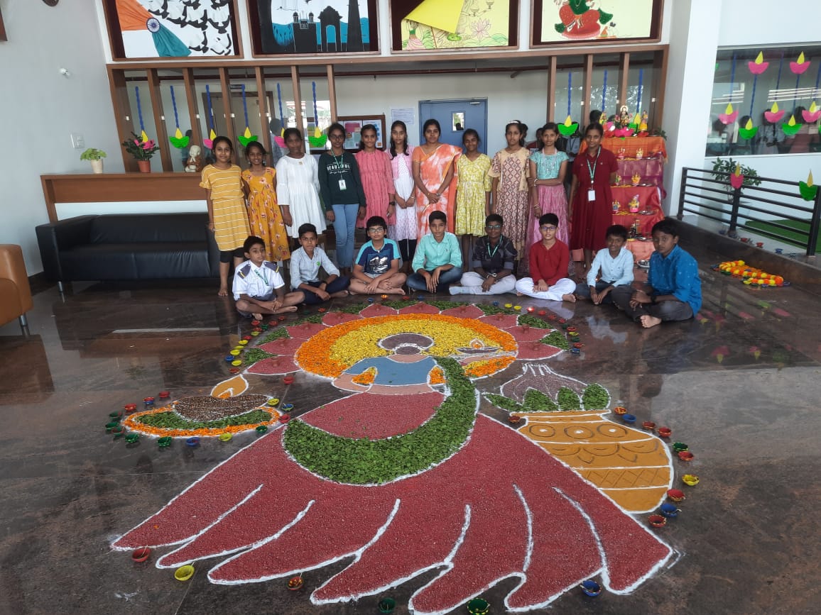 shikhara school bowrampet Diwali Celebrations